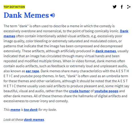 dank memes urban dictionary.